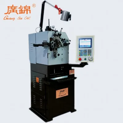 Versatile Oil Seal Spring Manufacturing Equipment with Torsion Function Medical Tracheal Spring Forming Machine