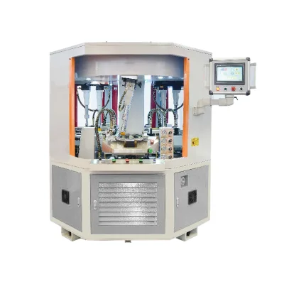 ASFROM APR989A Hydraulic Rotary Type 4 Head Walled Sole Press Machine with 3HP Motor & Bearing for Shoe Production Line