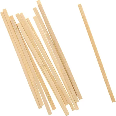 Bambus  Bamboo Material  Reusable Coffee Stirrer  Bamboo Custom Stirring Sticks Classic Style Coffee Stick