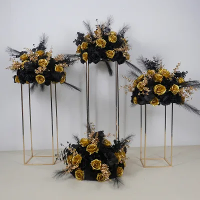 Artificial Flower Bouquets for Wedding Decorations Table Arrangements & Window Display Decorations Rose Aisle Markers