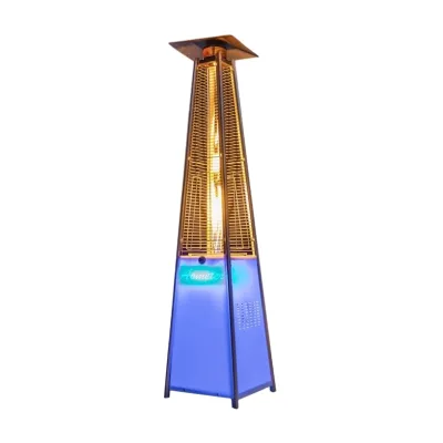 China Professional Manufacture Pyramid Tower Garden Led Patio Heaters