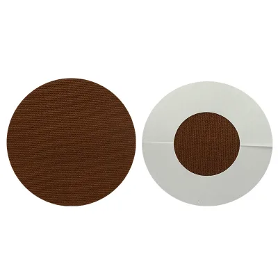 Trending New Disposable Non-woven Breast Lift Patch Anti-protruding Breathable Invisible Breast Tape Strips 6*6cm Brown CE