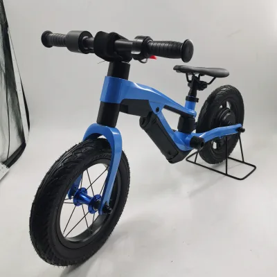12" 200W 24V Children's Bicycle Electric Balance Bike Outdoor Bicycle