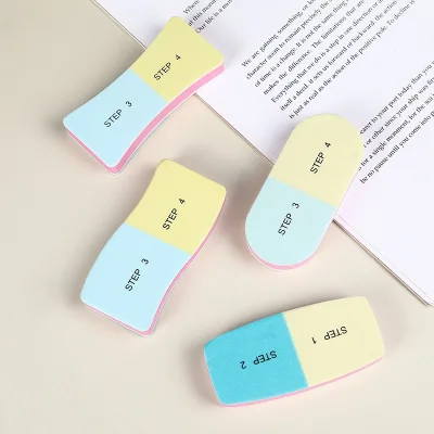 Wholesale Nail File Art Nail Care Rectangle Manicure Care Pedicure Salon Sanding Paper Block Nail File