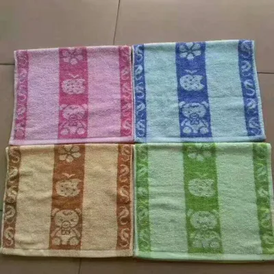 SPA Towel Set Dobby Style Jacquard logo Body Face Cloth Hand Towels 100% Cotton
