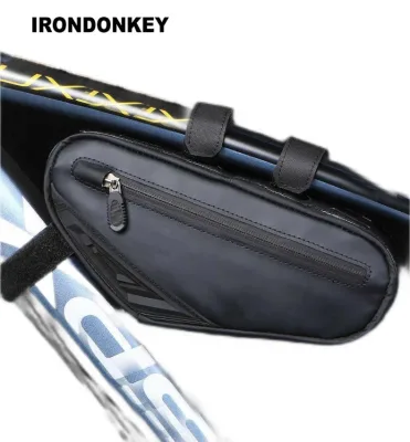 IRONDONKEY Cycling EVA Mobile Phone Triangle Crossbeam Bag Waterproof Bag Convenient Bicycle Accessories Bicycle Bags & Boxes