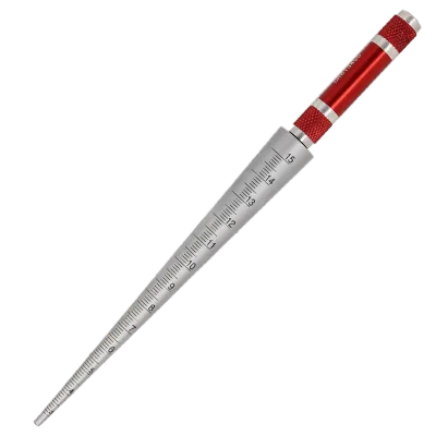 Factory Direct Sale 1-15Mm Stainless Steel Upper Tapered Ruler Beveled Plug Gauge Seam Detection Taper Ruler 0.4-6