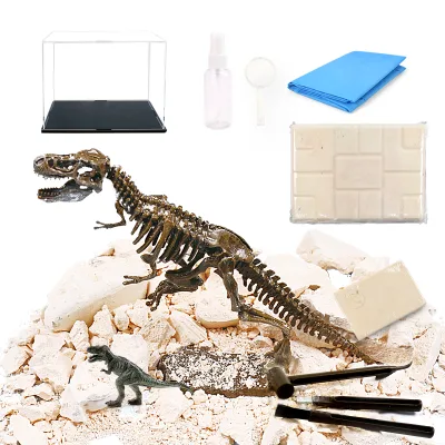 ODM Realistic Mainan Anak Dinosaur Fossil Excavation Kit Educational Dinosaur Toys for Children