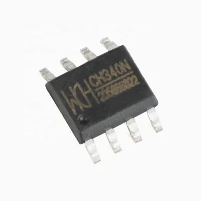 CH340N SOP-8 USB to Serial IC Chip Built-in Crystal Oscillator