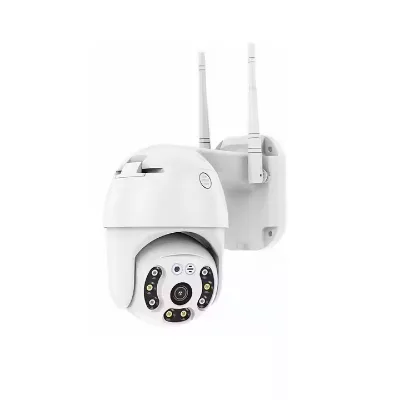 Solar Panel Security Camera Outdoor Wireless CCTV WiFi IP Camera with PIR Motion Detection Two-Way Audio