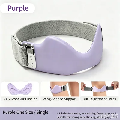 Joint Workout Sports Knee Brace Airbag Silicone Patellar Strap Adjustable Fit Shock Absorption Dual Adjustment Holes 3D Air