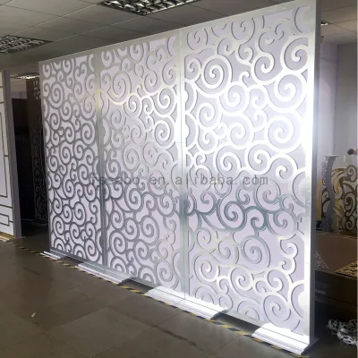 Lucky Cloud Pattern Square Frame Exquisite Design Hotel PVC Modern Wedding Event Party Banquet Backdrop Wedding for Decoration