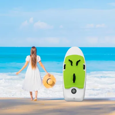 Hot Selling 110L/140L Hydrofoil Inflatable Surfboard Factory Price Customizable Carbon Fiber Pump Repair Kit White Logo PVC PC