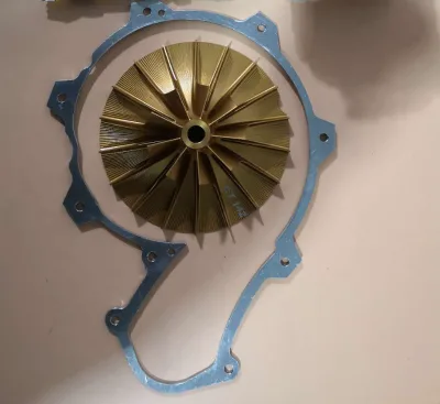 Sea Doo 300 Supercharger Impeller & Spacer Compressor Wheel Verdichterrad Hybrid 142MM
