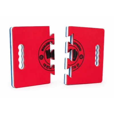 Hot Sale Custom Rebreakable High Density Multi Layer Double Sided Handle Grip Taekwondo Breaking Board