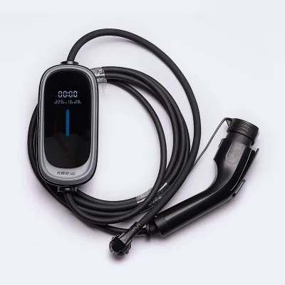 3.7kw Type2 LED Display 16a Portable EV Charger Station New Condition for Volvo C30 BMW 4 Serie BYD MG