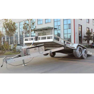 Heavy duty aluminium Trailers car hauler for truck tractor SUV