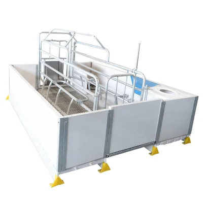 Single Unit Pig Farrowing Crates with Modular Design for Independent Sow Farrowing and Easy Daily Management