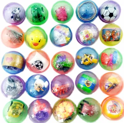 Capsules with the Toys Capsules Cover with Nice Mixed Style Toys for the Automatic Toy Promotion Product for Kids