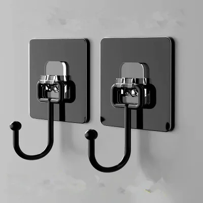 Strong Adhesive Hook Non-punch Non-trace Bearing Adhesive Transparent Kitchen Hook Non-trace Strong Adhesive Hook