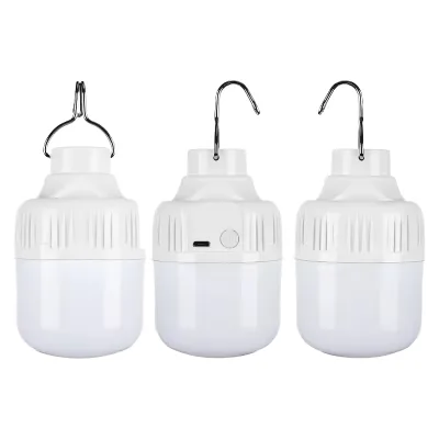 10W Portable USB Rechargeable PP LED Light Camping Emergency Lamp for Road & Outdoor Use