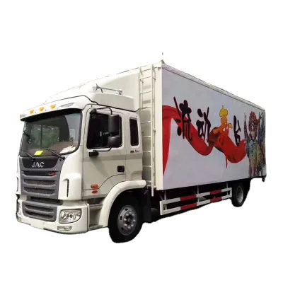 JAC 4x2 LED Advertising Vehicle 220HP Euro 6 LED Display Vehicle Mobile Advertising Vehicle for sale