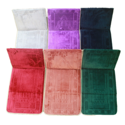 Custom Size Colour Pattern Muslim Folding Prayer Mat Muslim Prayer Rug Islamic Praying Mat Carpets