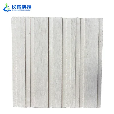 Modern Cement Grooved Board Contemporary Style Siding Facade Veneer Sheet for Exterior Interior