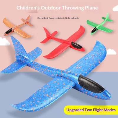 48cm Large Hand Throwing Aircraft EPP Foam Glider Stunt Fighter Model Baby Toys 0-24M Zhejiang Wholesale