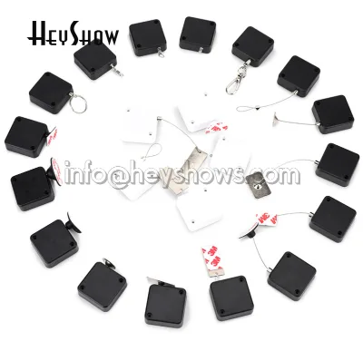 Universal Retractable Security Pull Box Anti Theft Recoiler Cable Universal Display Tether