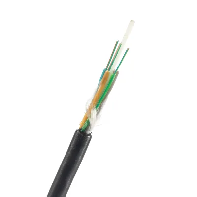 GYFTY 12-288 Core G652D Single Mode Stranded Loose Tube Outdoor Fiber Optic Cable with PE Jacket for Aerial & Duct Applications