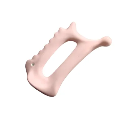 Custom Logo Ceramic Scalp and Face Gua Sha Massage Tool for Lifting and Therapy