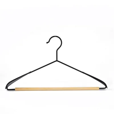 Cheap Custom Metal Hanger with Wider Shoulders Cloth Hanger