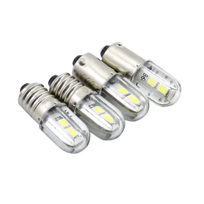 Good Quality E10 Led Screw Base Bulb Soft Warm White Bulb 6V 12V 24V 36V AC/DC E-10 Bulb Lamp Light