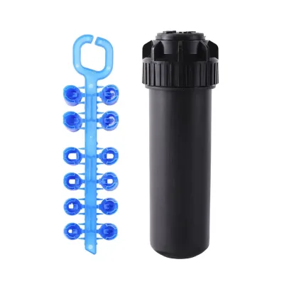 Rectangular Lawn Pop-Up Sprinkler Automatic With 12 Nozzles With Built-In Filter Screen