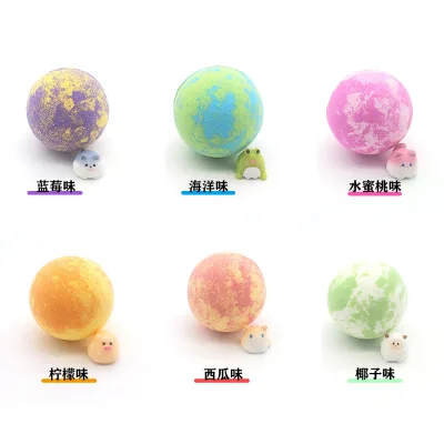 SPA Relaxing Bath Bomb Nice Fragrance Handmade Bath Bomb Set Nourish Moisturizing Skin Gift