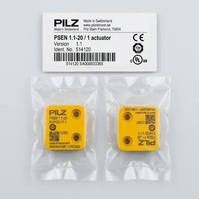 New P I L Z 514120 PSEN2.1p-20 Non-contact Magnetic Safety Switch, 24VDC, IP67 Automation Safety Sensor