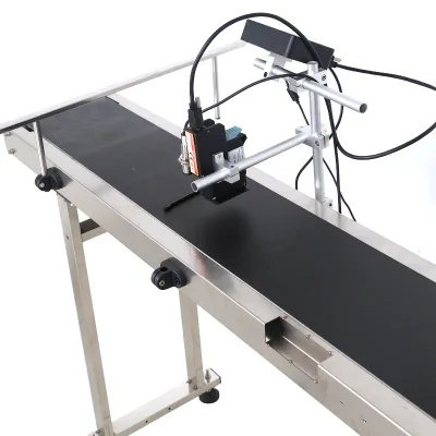Mini Conveyor Manufacturing System Warehouse Belting Conveyor PVC Belt Table Production Line