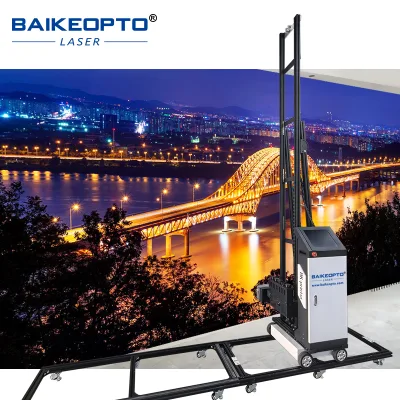 Large Size Wall Printer with Folding Design with Ultrasonic Sensor for Glass, Tile, Cement & Wood Wall Surfaces