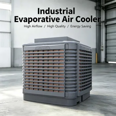 30000cmh Industrial air Cooler Water Humidifier Remote Industrial Water air Cooler Evaporator Fan Copper