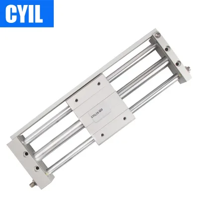 CY1L Magnetic Coupling Guide Rail Piston Cylinder 10-40mm Bore 50-150mm Stroke for Industrial Automation