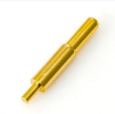OEM Precision Customized 12mm Round Head Bright Uncoated Standard Spring Pin Male Female POGO Pin Custom Metal Parts General Use