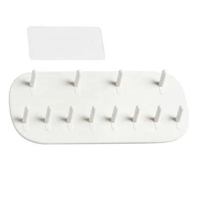 Wall-mounted Jewellery Storage Rack Earrings Earrings Necklace Wall Display Rack Bathroom Accessories Hooks Shelves