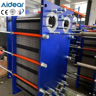 Leak-Proof Gasket Plate Heat Exchanger High Quality NBR EPDM Clip-On Gasket Plate and Frame PHE Long Service Life Industrial OEM
