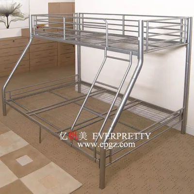 Dormitory Twin Metal Iron Cheap Furniture Triple Bunk Bed Modern Children Kids Bunk Beds