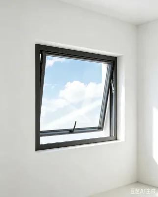 OEM Project Solutions Thermal Break Horizontal Swing Open Style Double Tempered Glass Aluminum Alloy Modern Design Windows