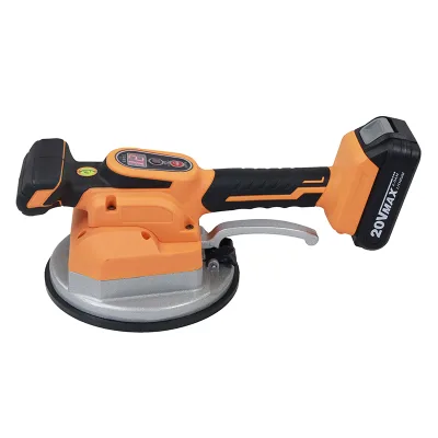 Tile Vibration Machine 20V A71205 Enlarged Tile Suction Cup 12 Speed Adjustable Auto Leveling Handheld Tile Laying Machine