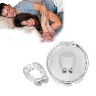 Hot Selling Safe Effective Anti Snoring Nose Clip Eliminate Snoring Breathe Aid Comfortable Reusable