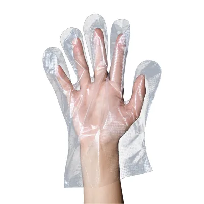 Glove PE Exam Glovee Disposable Polythene Examination Gloves
