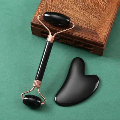 Traditional Massage Small Gua Sha Scraping Massage Tool Jade Facial Chinese 100% Natural Rose Quartz Gua Sha